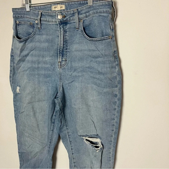 Madewell The Curvy Perfect Vintage Jean Destroyed Edition 12 Tall - Picture 7 of 8